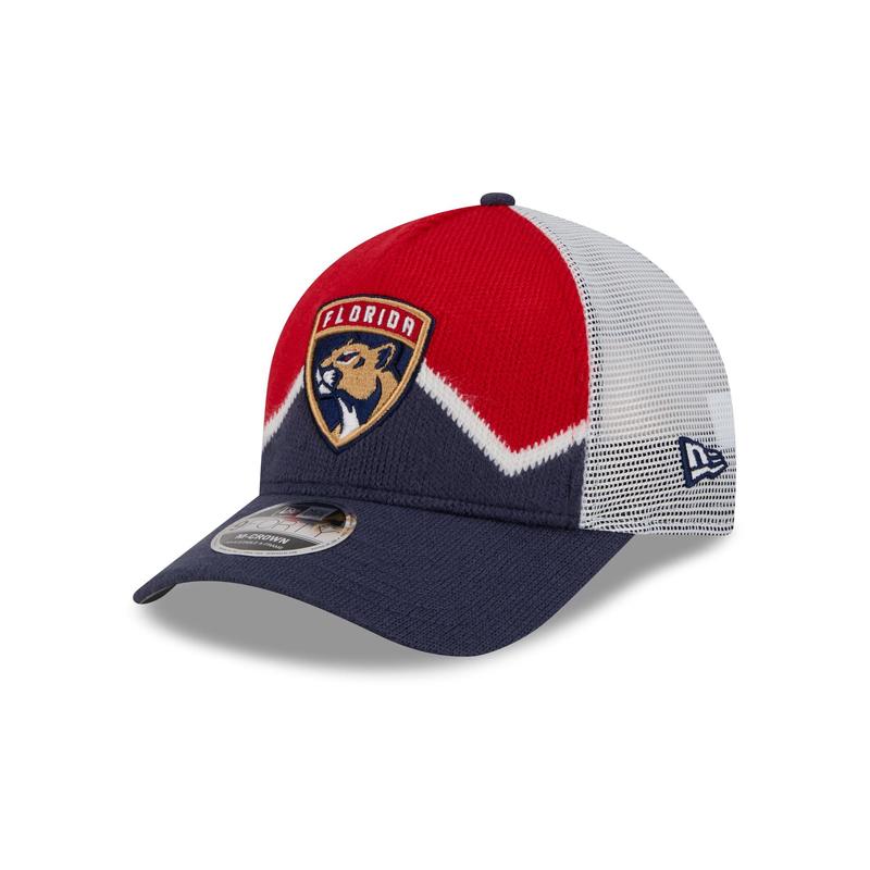 Florida Panthers Sock 9FORTY M-Crown A-Frame Trucker Hat