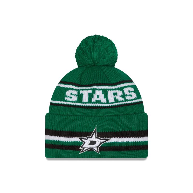 Dallas Stars Classic Pom Knit Hat