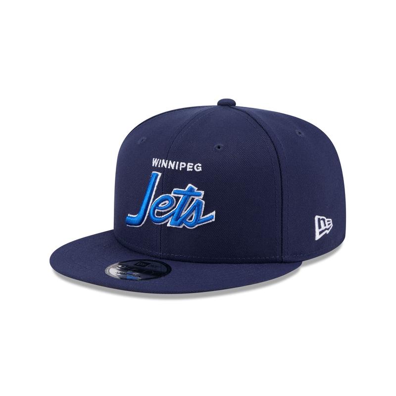 Winnipeg Jets Script 9FIFTY Snapback Hat