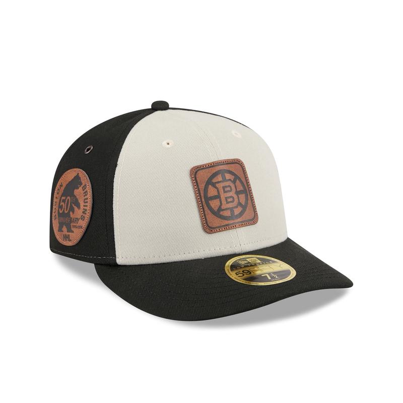 Boston Bruins Quilted Low Profile 59FIFTY Fitted Hat
