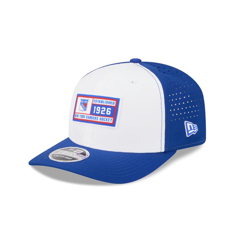 New York Rangers Est. Patch 9SEVENTY Stretch-Snap Hat