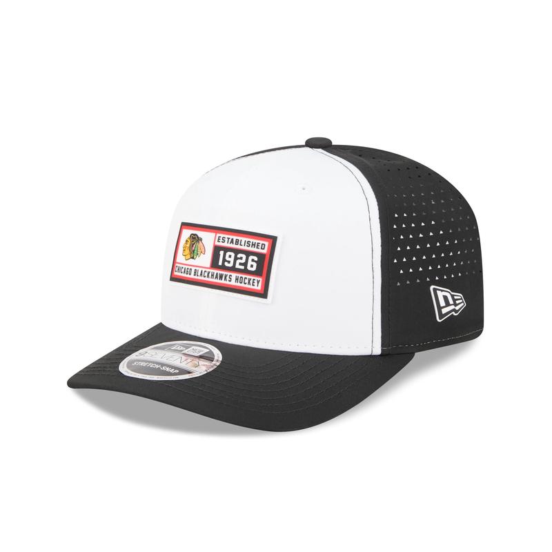 Chicago Blackhawks Est. Patch 9SEVENTY Stretch-Snap Hat