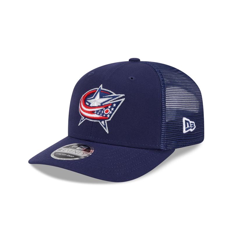Columbus Blue Jackets Simple 9SEVENTY Trucker Hat