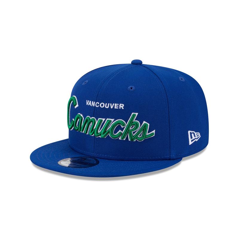 Vancouver Canucks Script 9FIFTY Snapback Hat