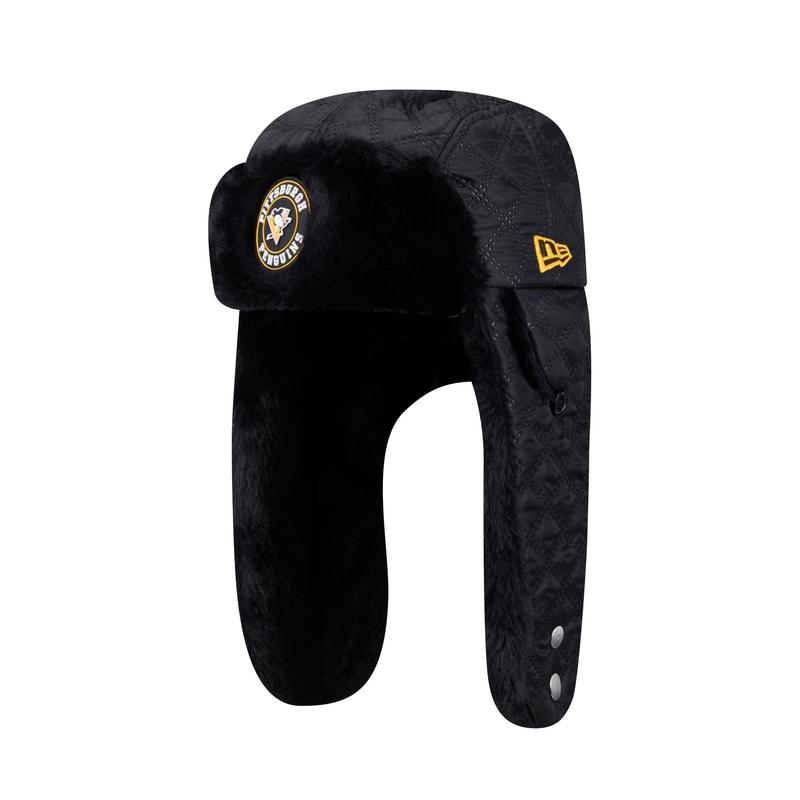 Pittsburgh Penguins Quilted Fashion Trapper Hat