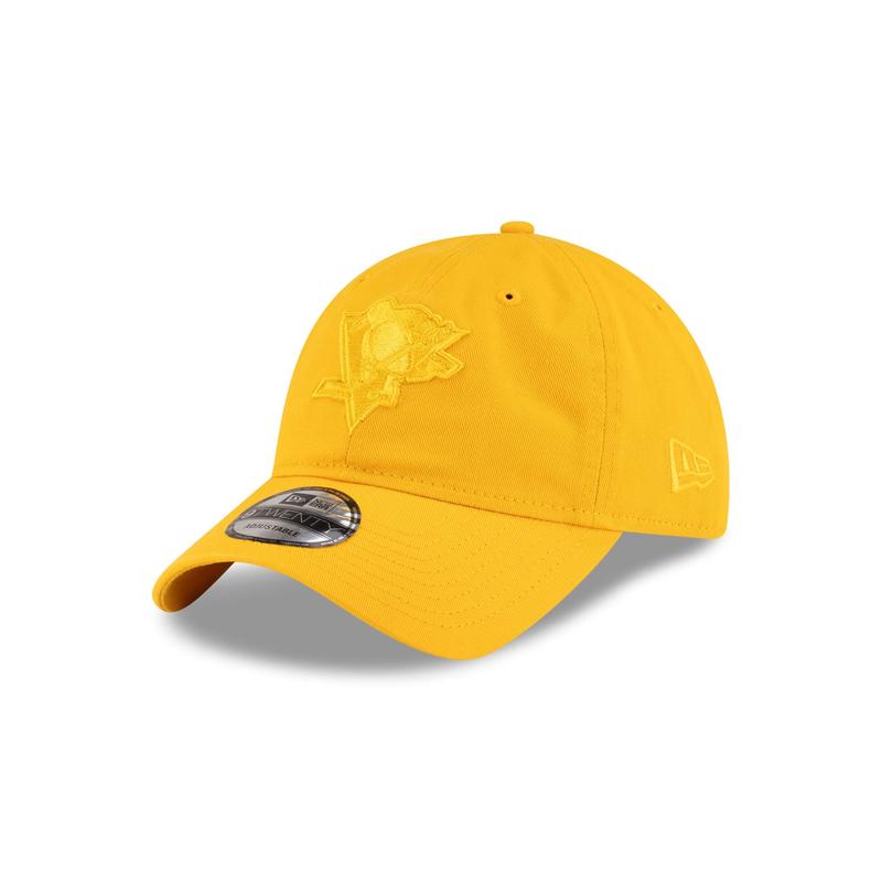 Pittsburgh Penguins Gold 9TWENTY Adjustable Hat