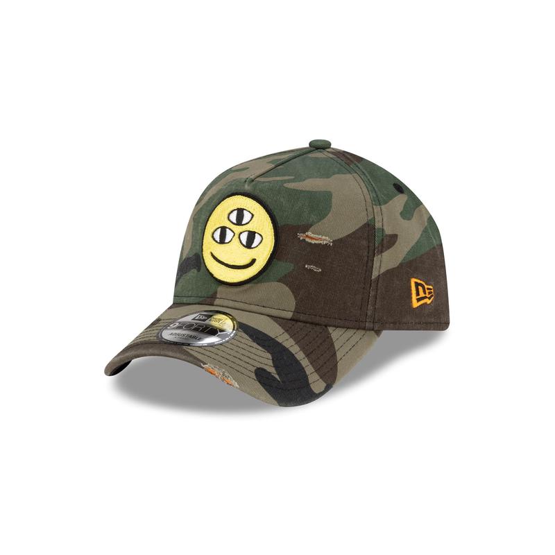 DISHIN Camo 9FORTY A-Frame Snapback Hat