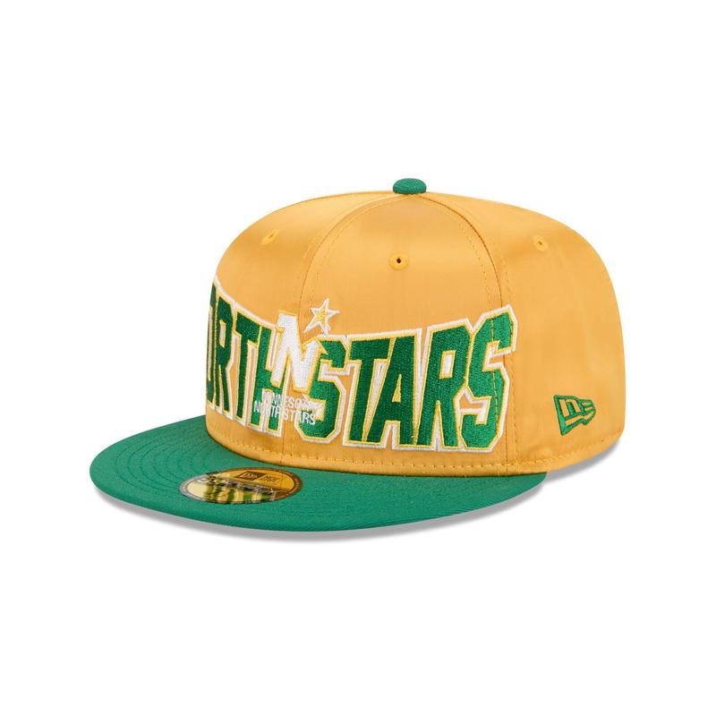 Minnesota North Stars Bold Satin 59FIFTY Fitted Hat