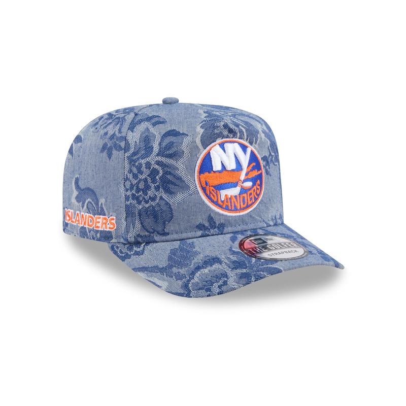 New York Islanders Denim Jacquard Golfer Hat