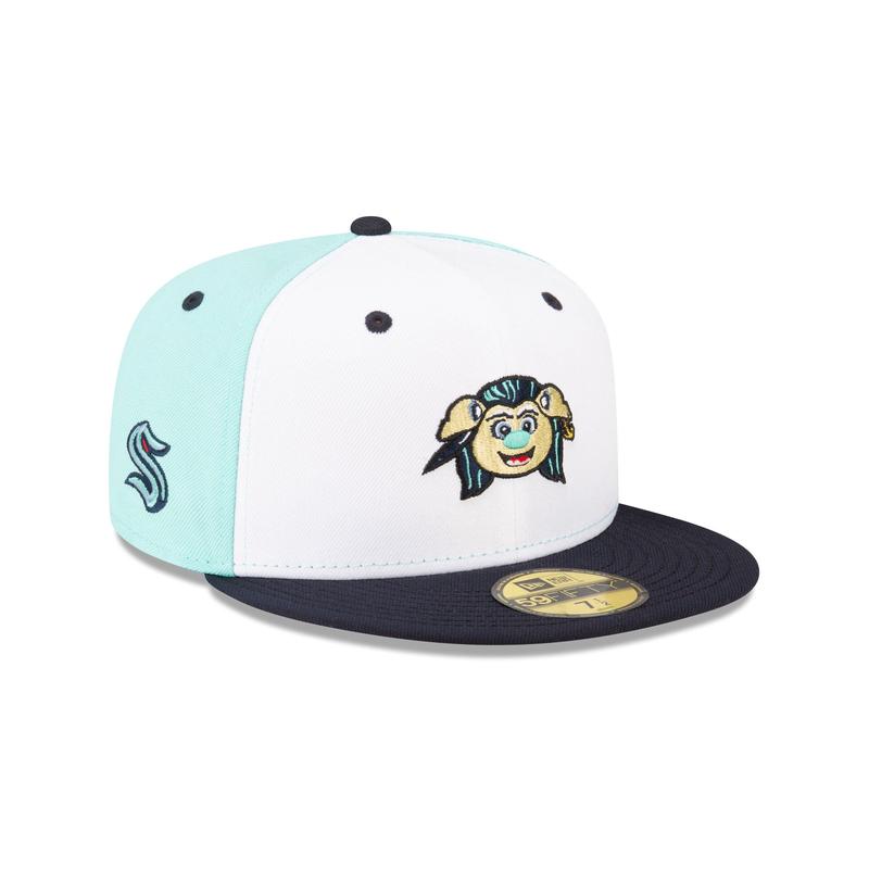 Seattle Kraken Mascot 59FIFTY Fitted Hat