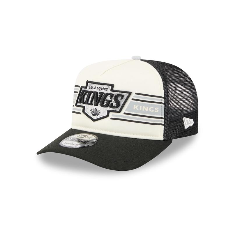 Los Angeles Kings Banner 9FIFTY A-Frame Trucker Hat