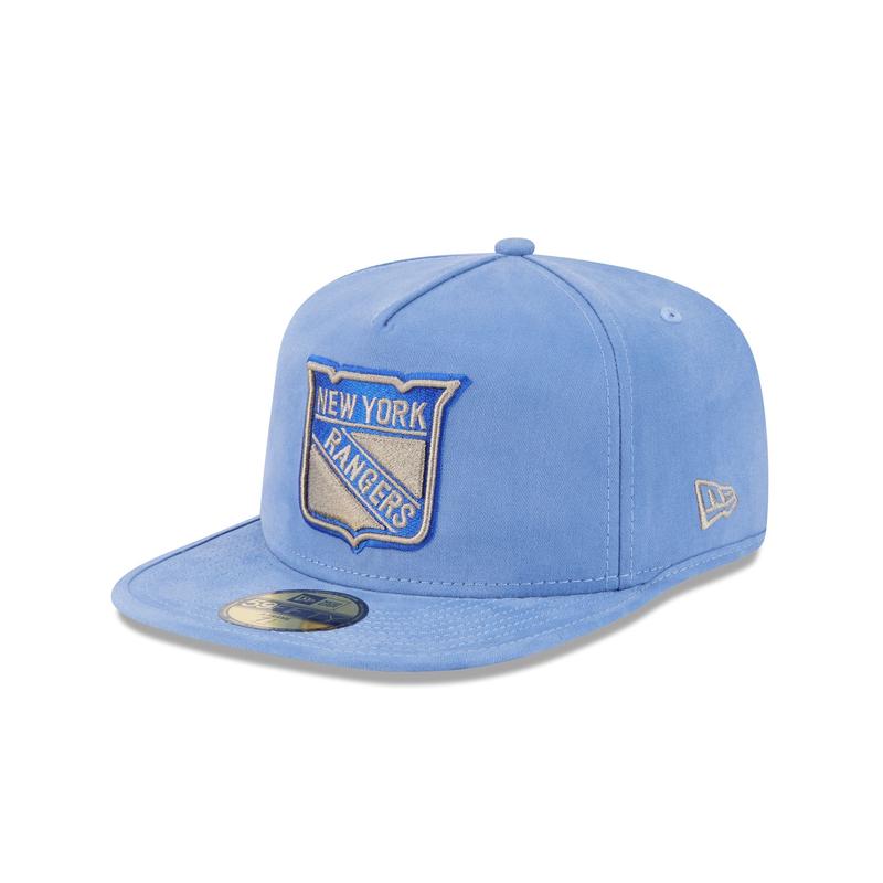 New York Rangers Quilted 59FIFTY A-Frame Fitted Hat