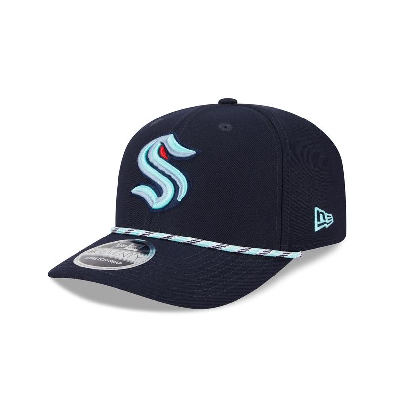 Seattle Kraken Multicolor Rope 9SEVENTY Stretch-Snap Hat
