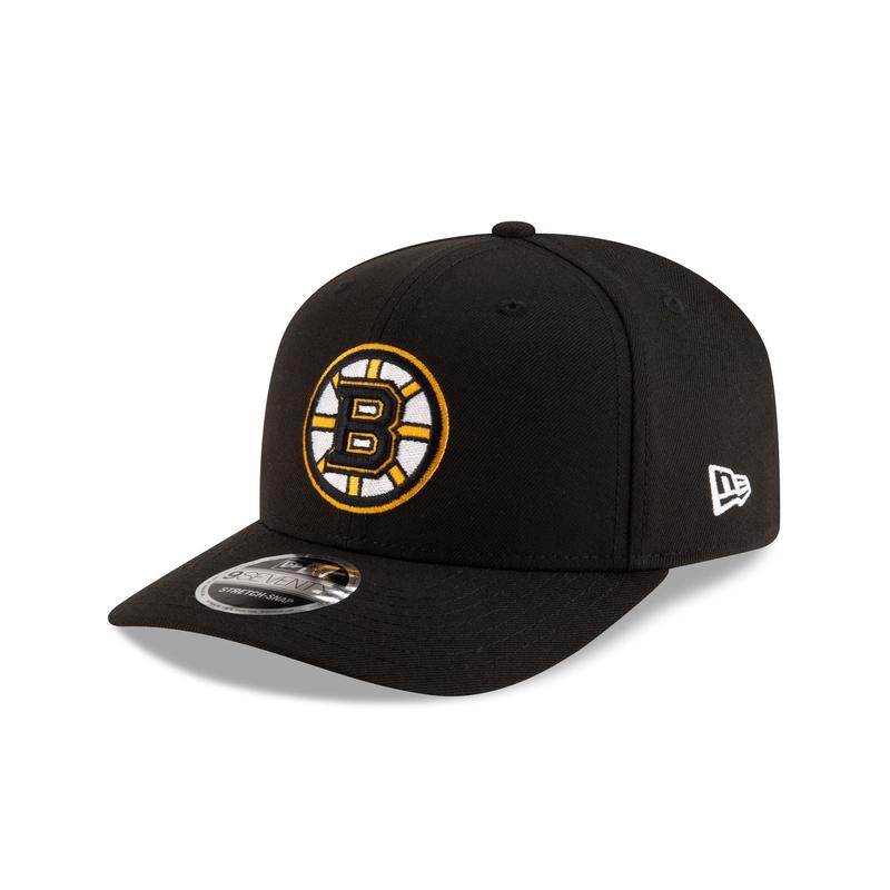 Boston Bruins Team 9SEVENTY Stretch-Snap Hat