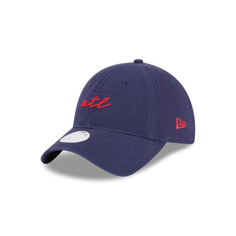 Montreal Canadiens Women's Script 9TWENTY Adjustable Hat