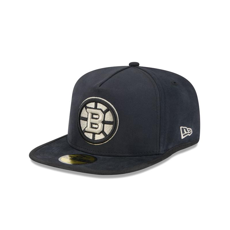 Boston Bruins Quilted 59FIFTY A-Frame Fitted Hat