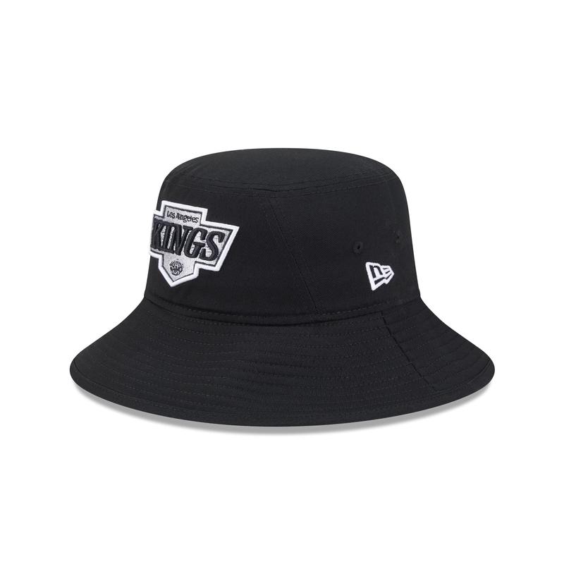 Los Angeles Kings Black Bucket Hat Hat