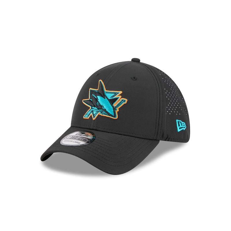 San Jose Sharks Night 39THIRTY Stretch Fit Hat