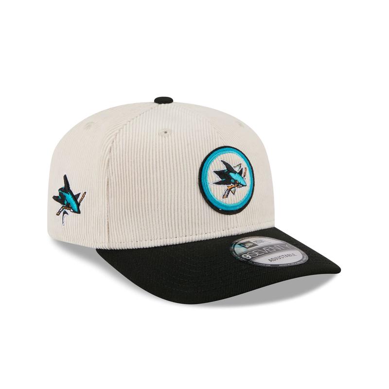 San Jose Sharks Loyal Corduroy 9SEVENTY Stretch-Snap Hat