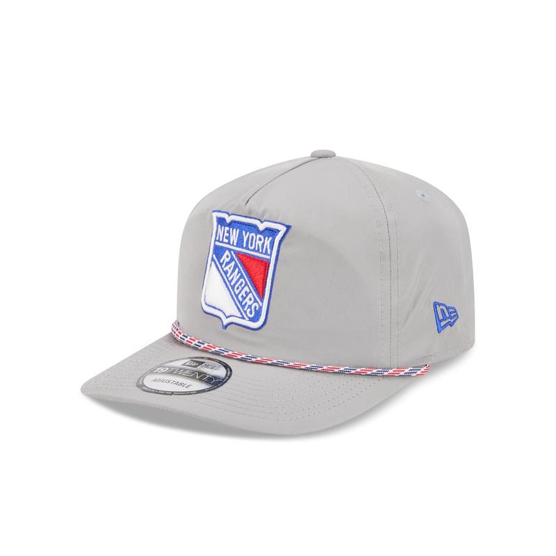 New York Rangers Gray 19TWENTY Snapback Hat
