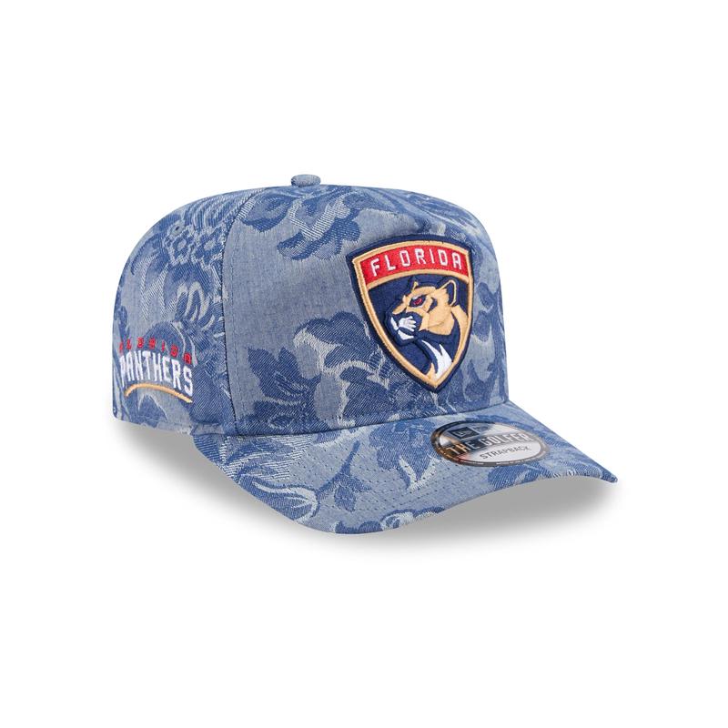 Florida Panthers Denim Jacquard Golfer Hat