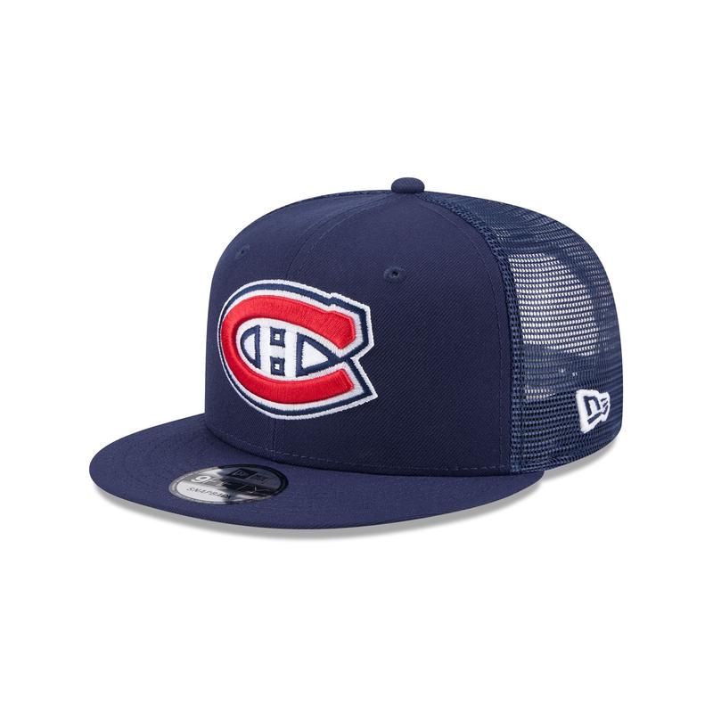Montreal Canadiens Team Tag 9FIFTY Trucker Hat