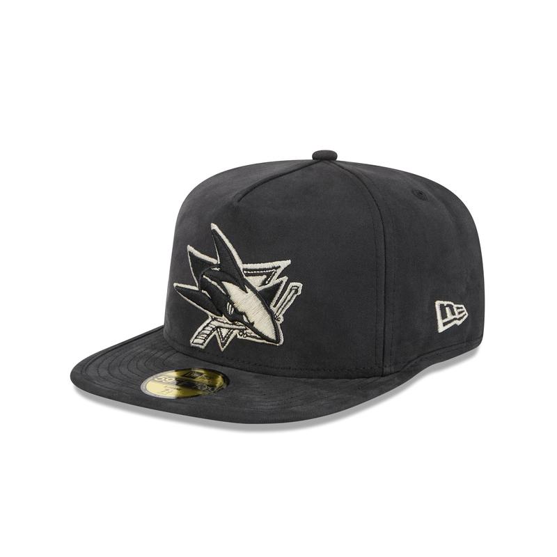 San Jose Sharks Quilted 59FIFTY A-Frame Fitted Hat