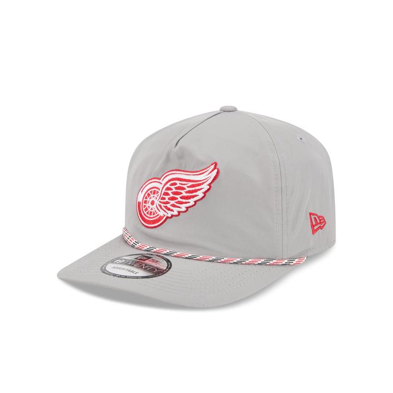Detroit Red Wings Gray 19TWENTY Snapback Hat