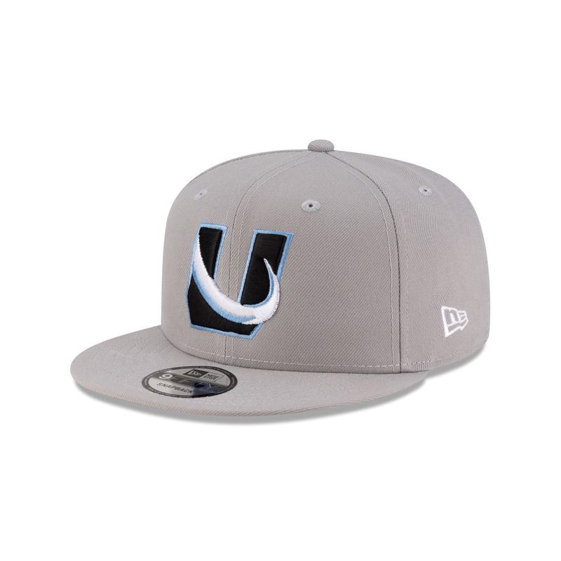 Utah Mammoth Gray 9FIFTY Snapback Hat