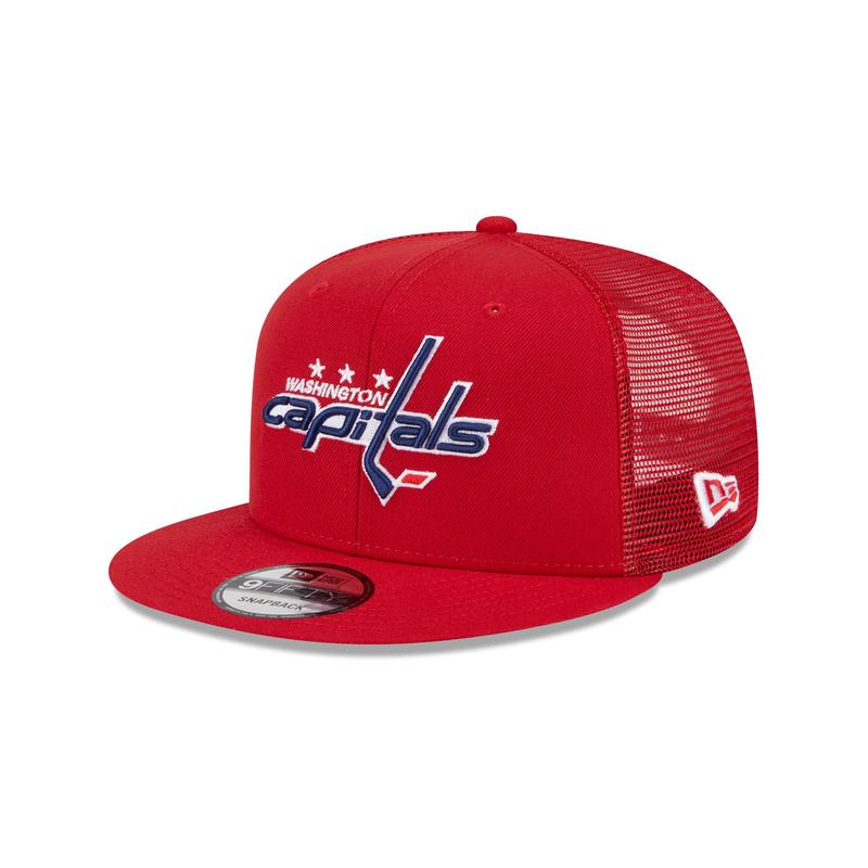 Washington Capitals Team Tag 9FIFTY Trucker Hat