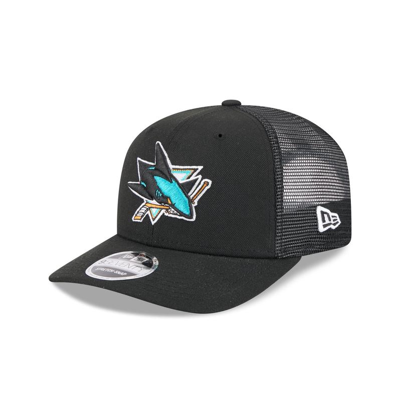 San Jose Sharks Simple 9SEVENTY Trucker Hat