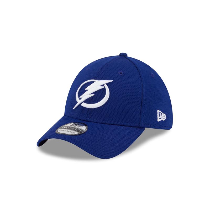 Tampa Bay Lightning Blue 39THIRTY Stretch Fit Hat