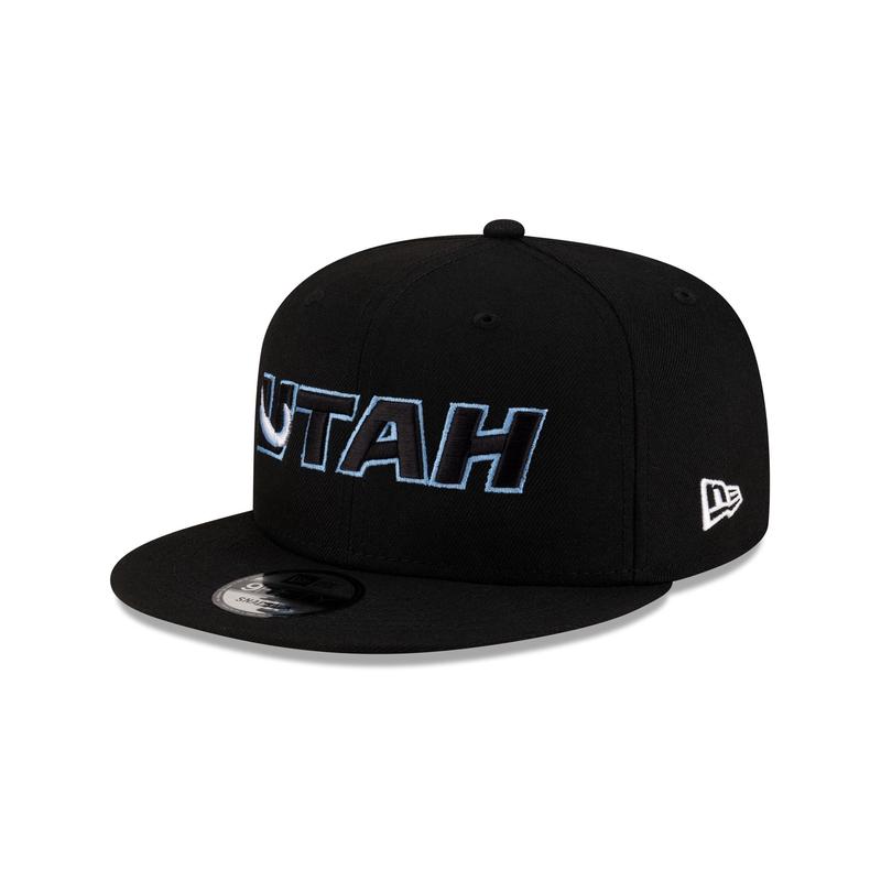 Utah Mammoth Black Alt 9FIFTY Snapback Hat