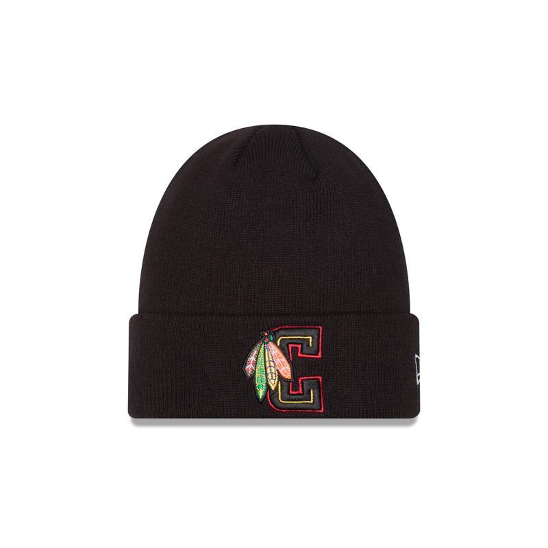 Chicago Blackhawks Deceptor Cuff Knit Beanie