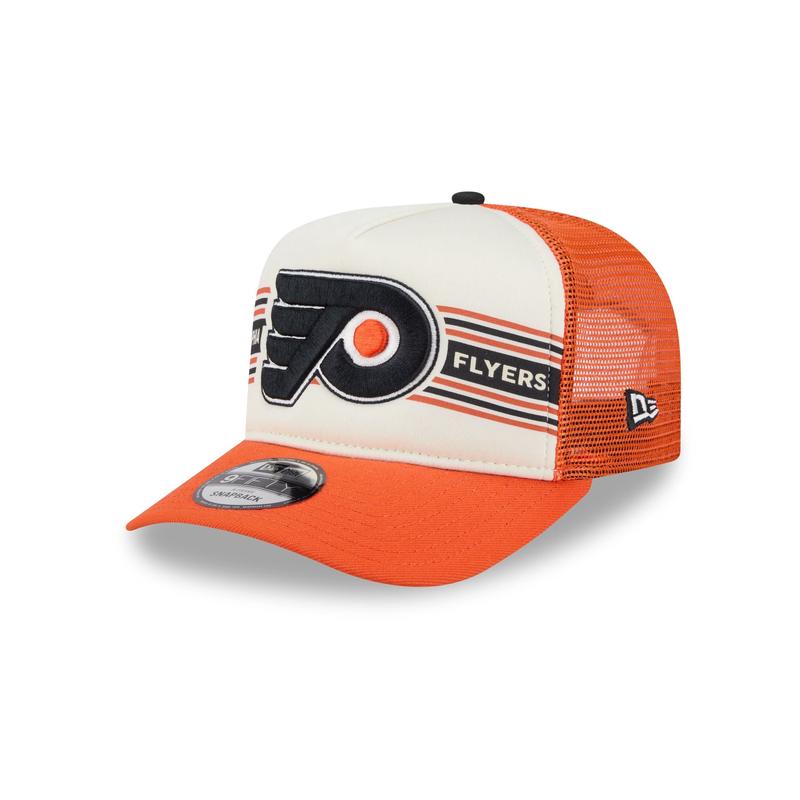 Philadelphia Flyers Banner 9FIFTY A-Frame Trucker Hat