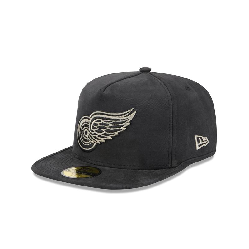Detroit Red Wings Quilted 59FIFTY A-Frame Fitted Hat