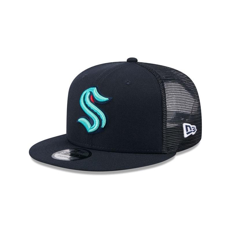 Seattle Kraken Team Tag 9FIFTY Trucker Hat