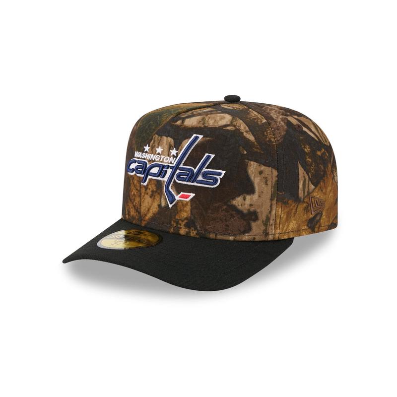 Washington Capitals Ripstop Camo 59FIFTY A-Frame Fitted Hat