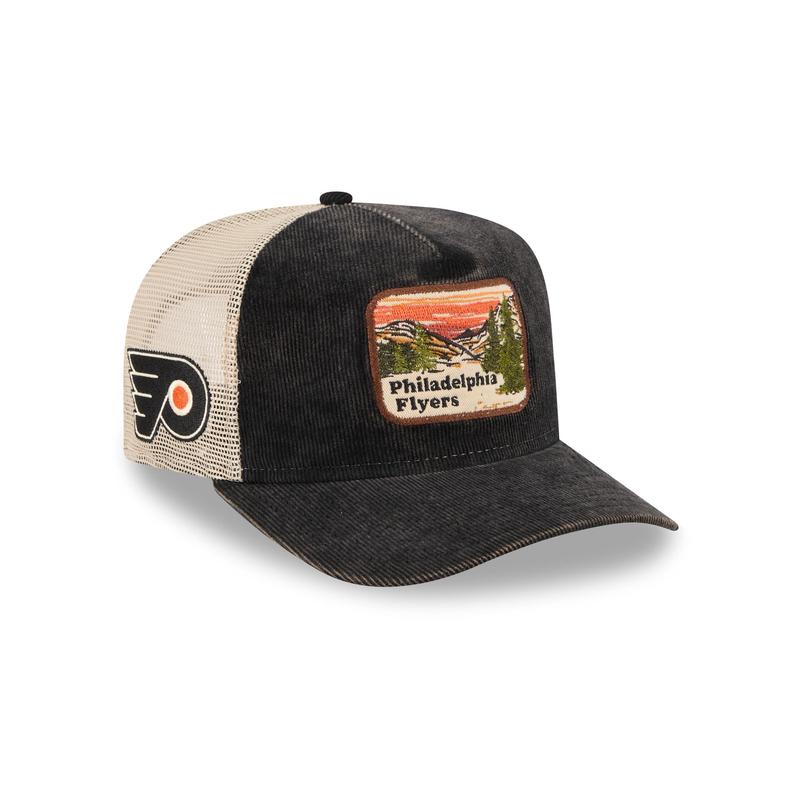 Philadelphia Flyers Vintage Landscape 9FIFTY A-Frame Trucker Hat