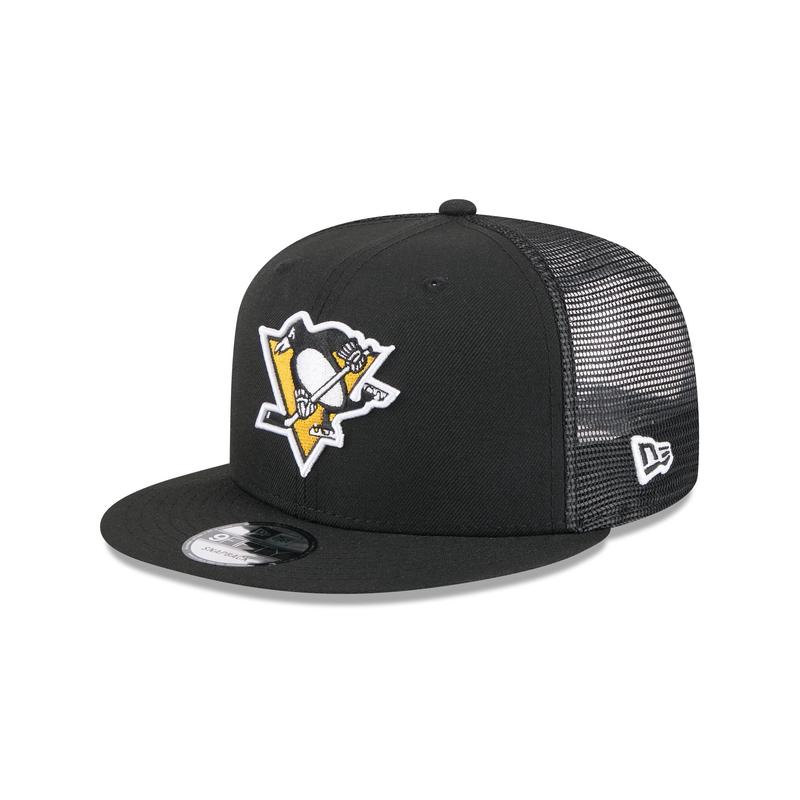 Pittsburgh Penguins Team Tag 9FIFTY Trucker Hat