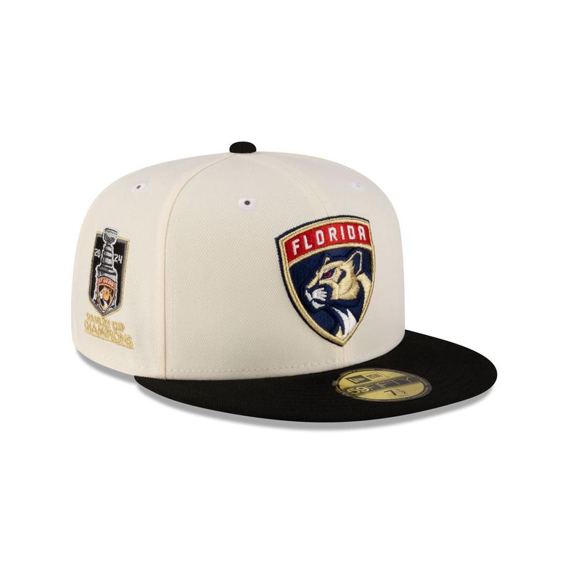 Just Caps Stanley Cup Champions Florida Panthers 59FIFTY Fitted Hat