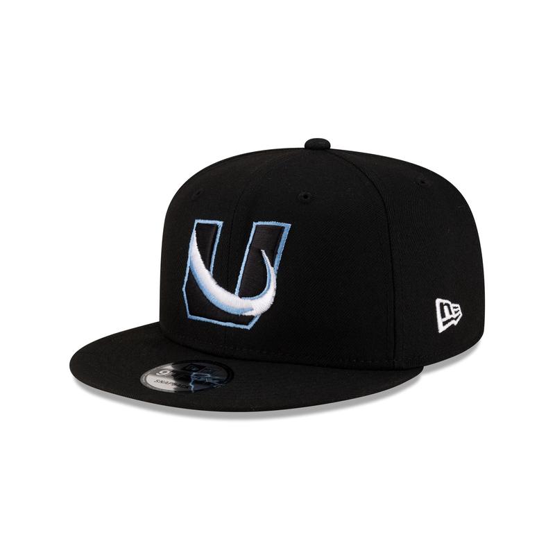 Utah Mammoth Black 9FIFTY Snapback Hat