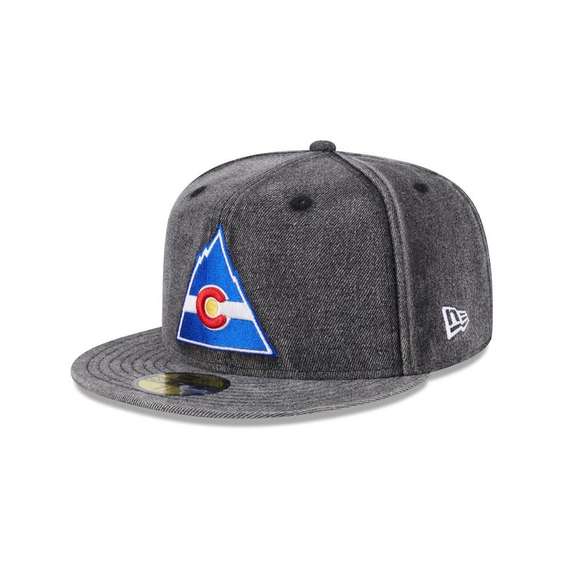 Colorado Rockies Vintage NHL Pack 59FIFTY Fitted Hat