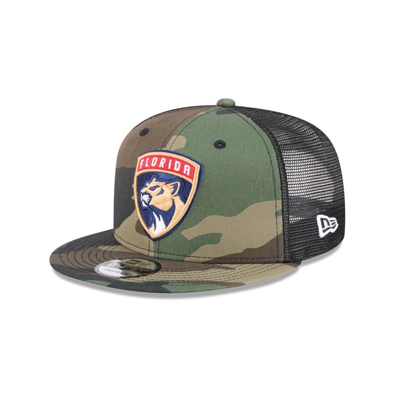 Florida Panthers Camo 9FIFTY Trucker Hat