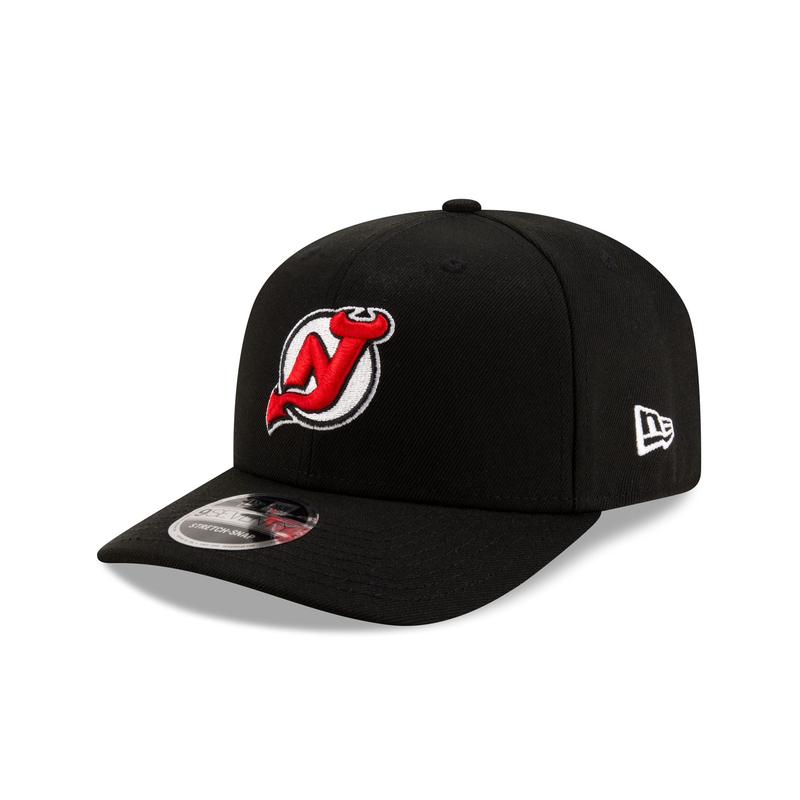 New Jersey Devils Black 9SEVENTY Stretch-Snap Hat