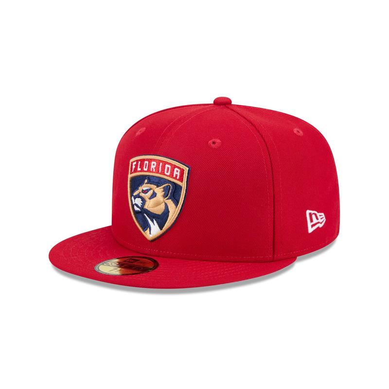 Florida Panthers Rear Wordmark 59FIFTY Fitted Hat