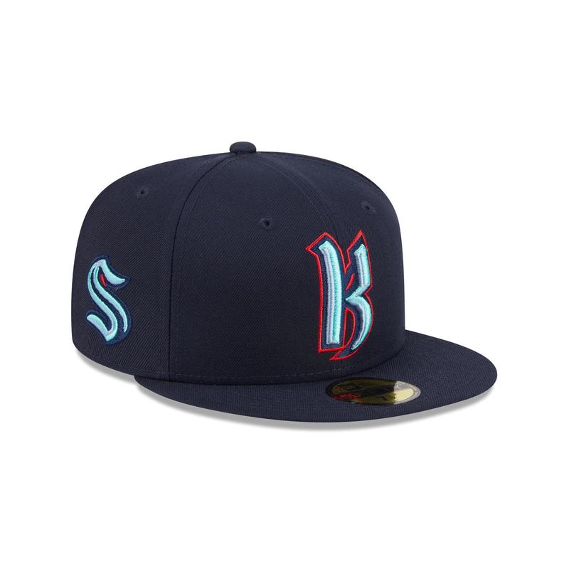 Seattle Kraken Deceptor 59FIFTY Fitted Hat