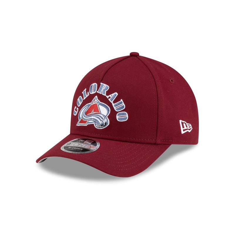 Colorado Avalanche Retro Arch 9FORTY M-Crown A-Frame Snapback Hat