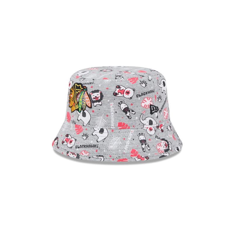 Chicago Blackhawks Kids Animal Bucket Hat