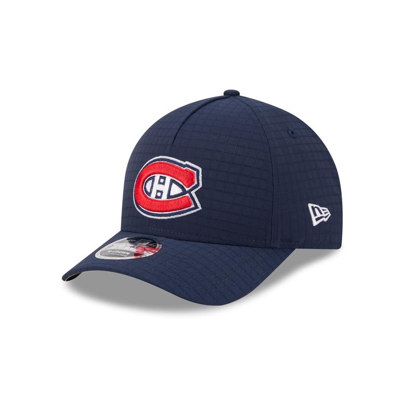 Montreal Canadiens Ripstop 9FORTY M-Crown A-Frame Snapback Hat